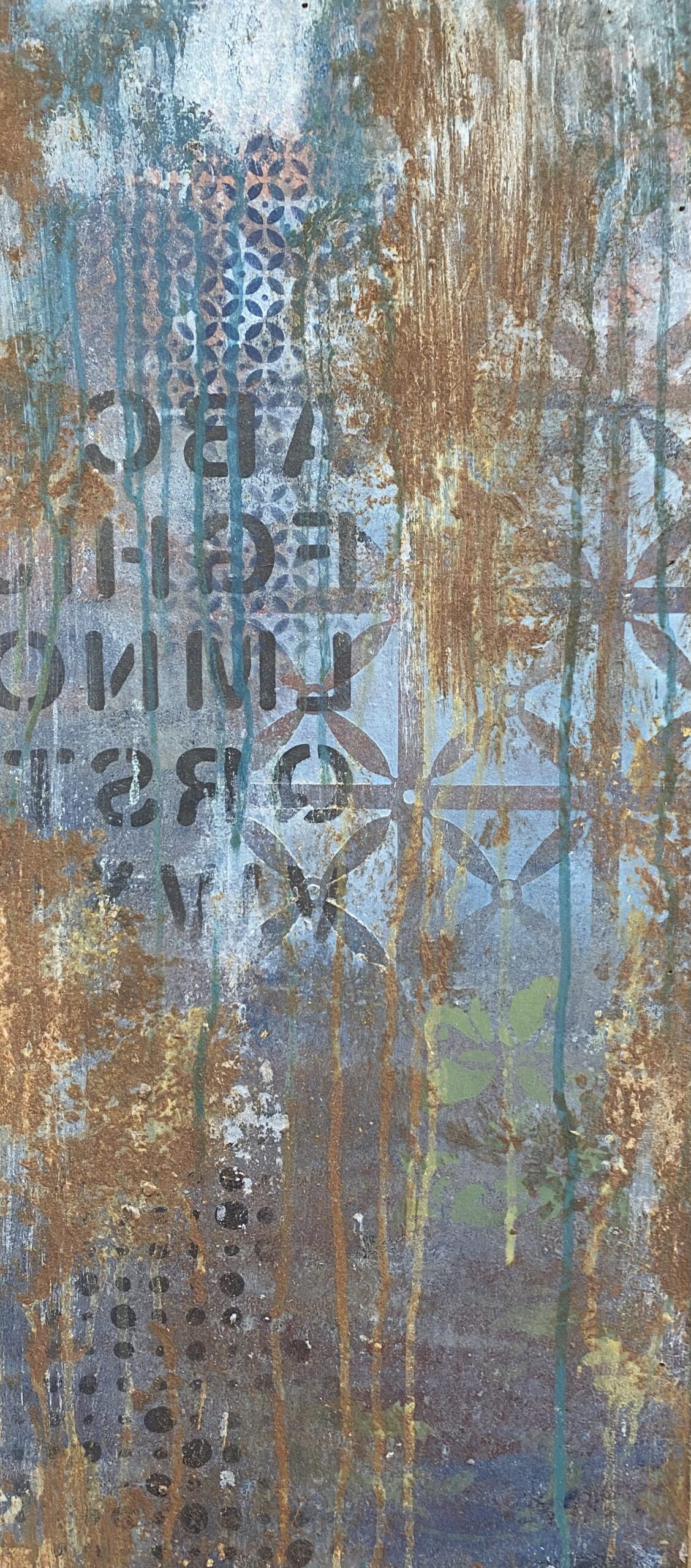 Translucent oxidation art